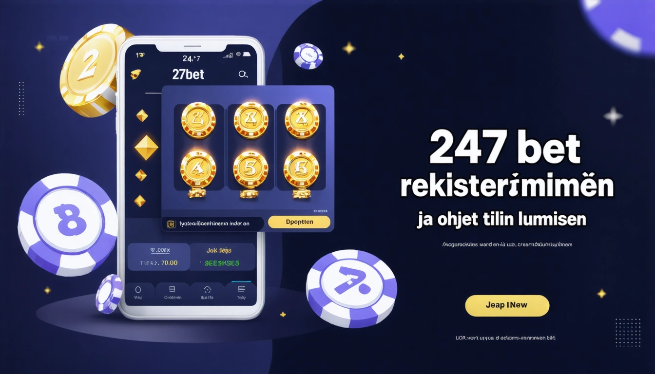 247bet rekisteröityminen ja ohjeet tilin luomiseen